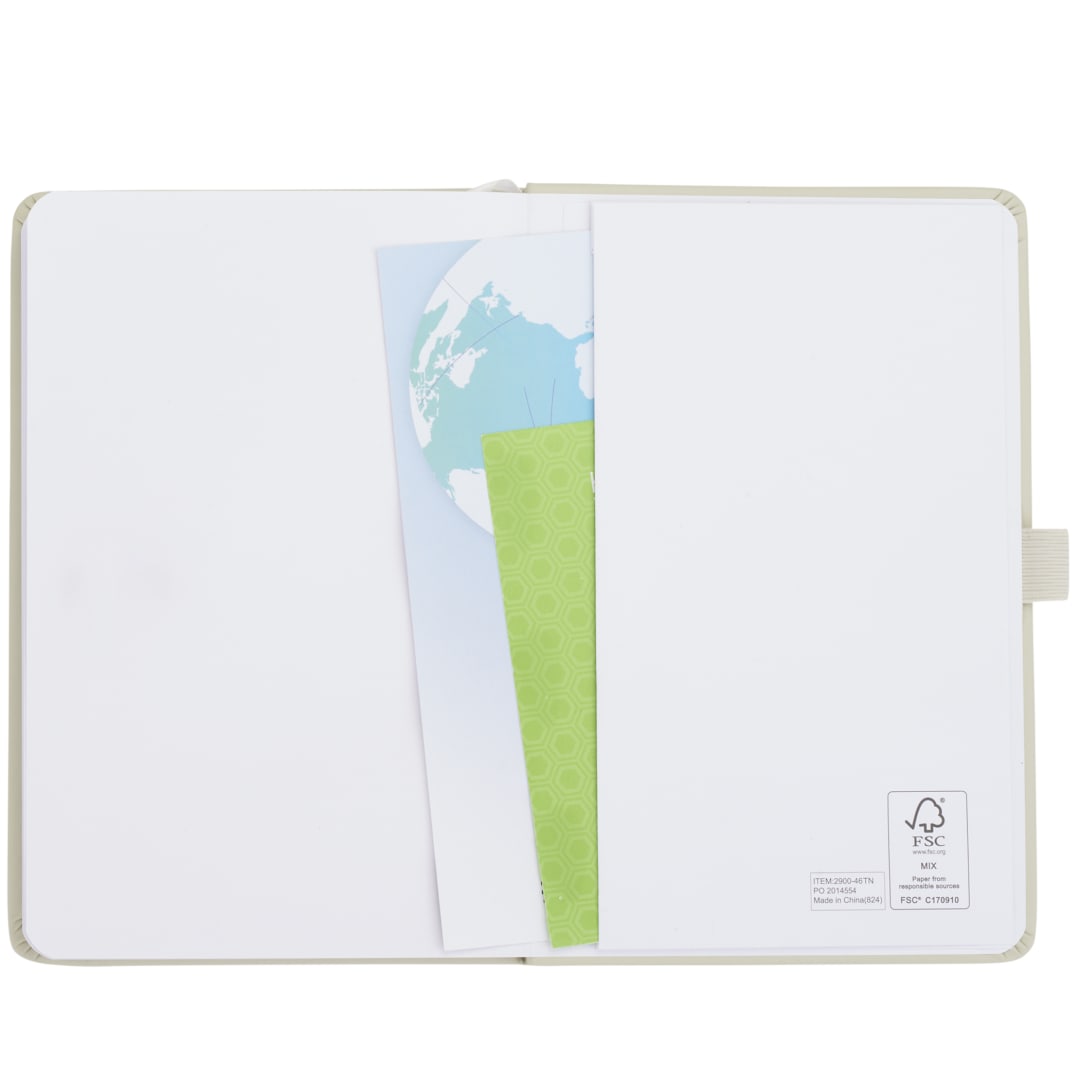 5.5" x 8.5" FSC® Mix Pineapple Leather Journal 70