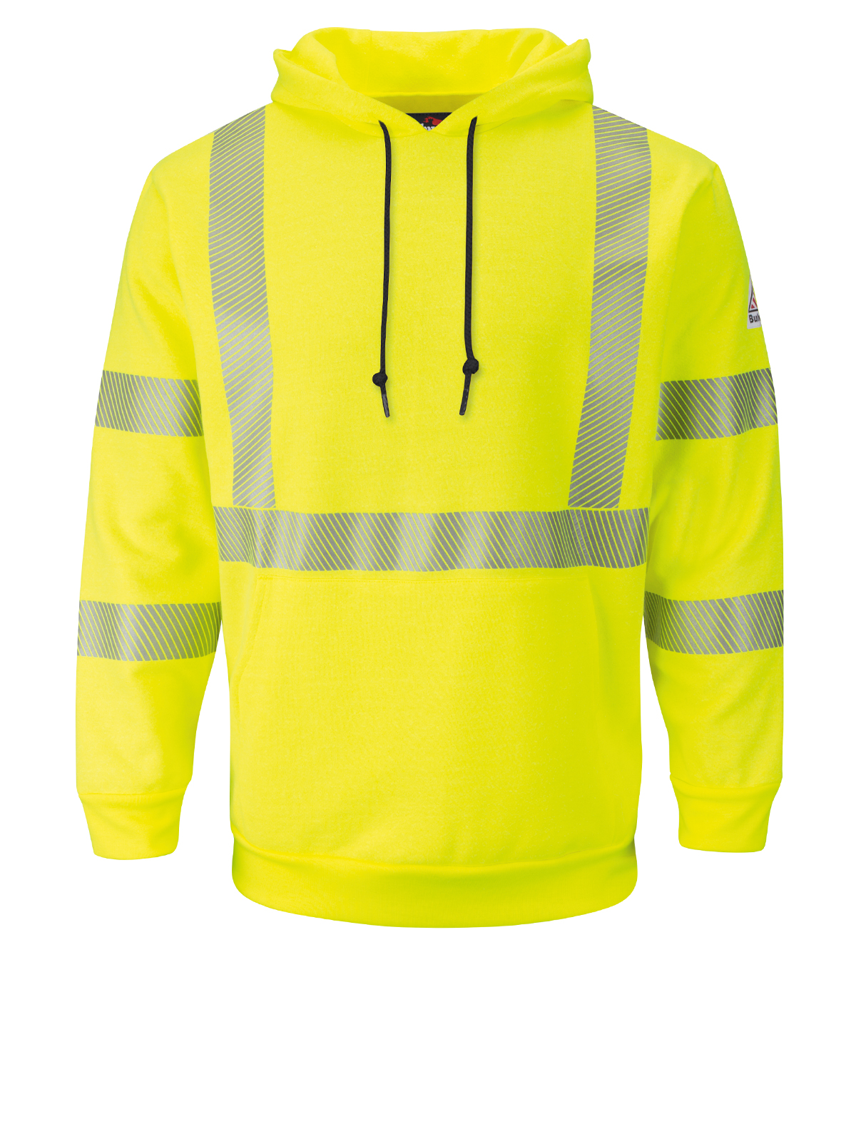 Bulwark Hi-Visibility and Raingear - Men's 10 Oz Hi-Visibility Sweatshirt