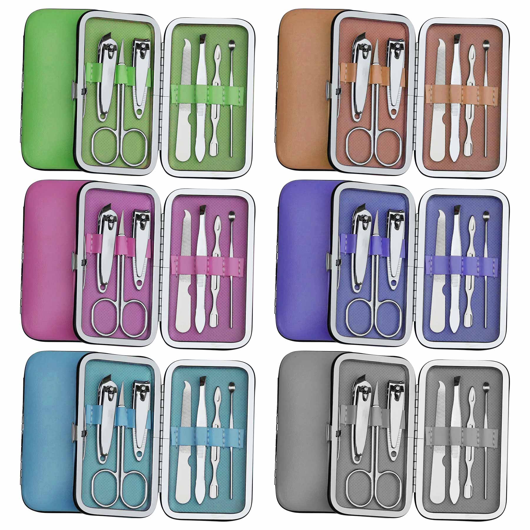 7pcs Stainless Cosmetic Manicure 1