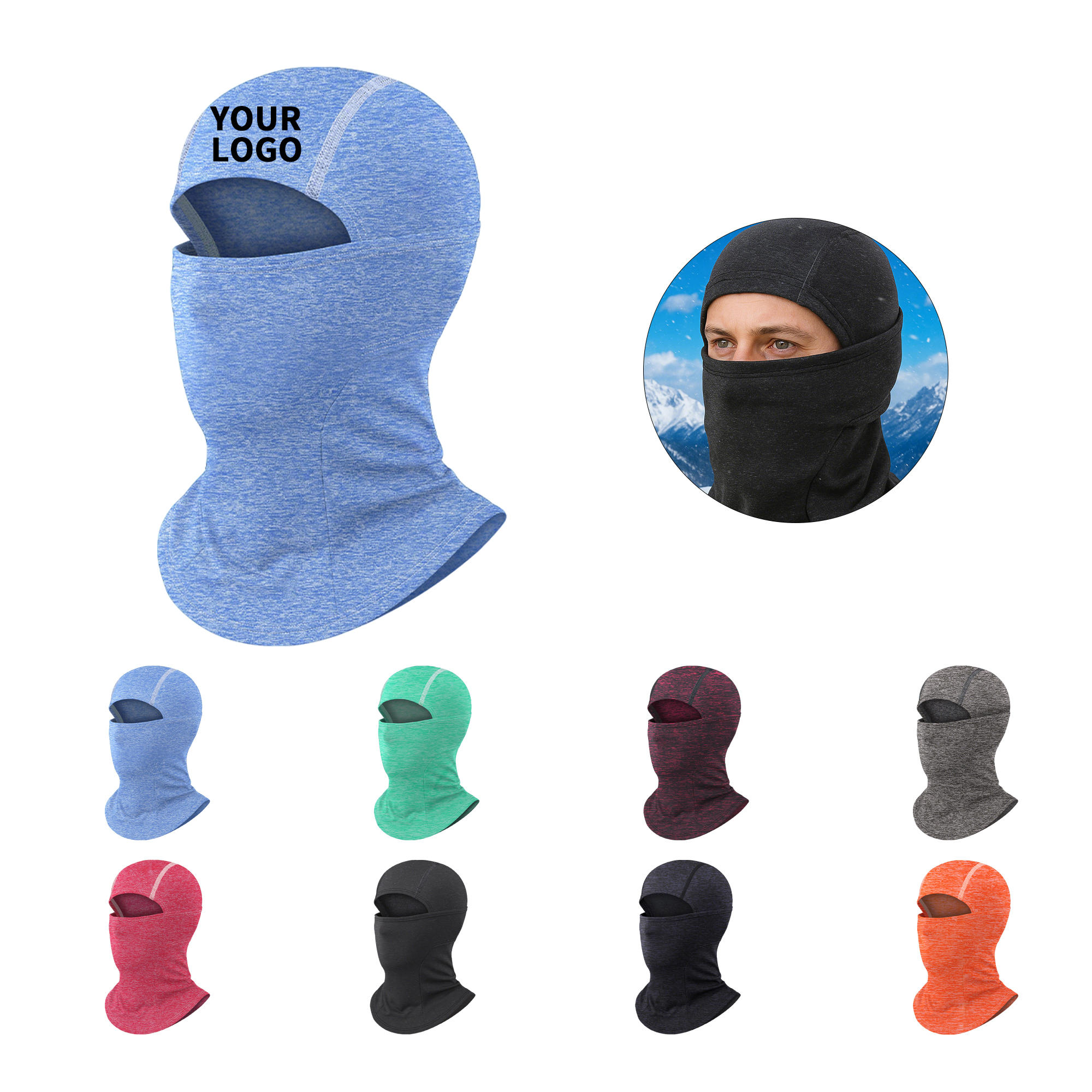 Fleece Winter Balaclava Full Face Cover 11