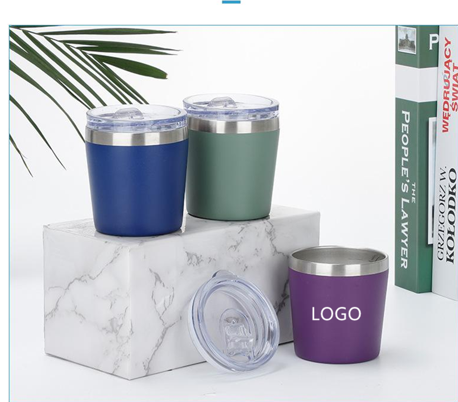 Double Layer 304 Stainless Steel Milk Cup 1