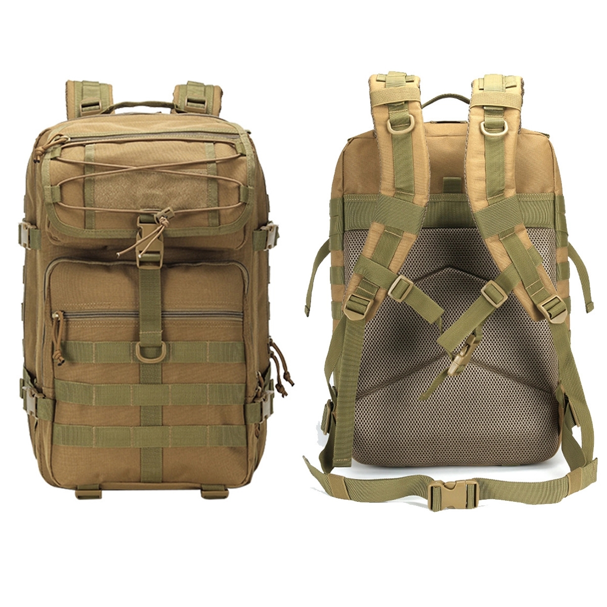 Outdoor Expandable 45L Backpack Military Tactical Hiking 1