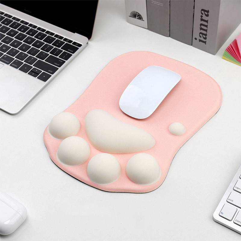 Cat Paw 3D Wrist Protector Mouse Pad 2
