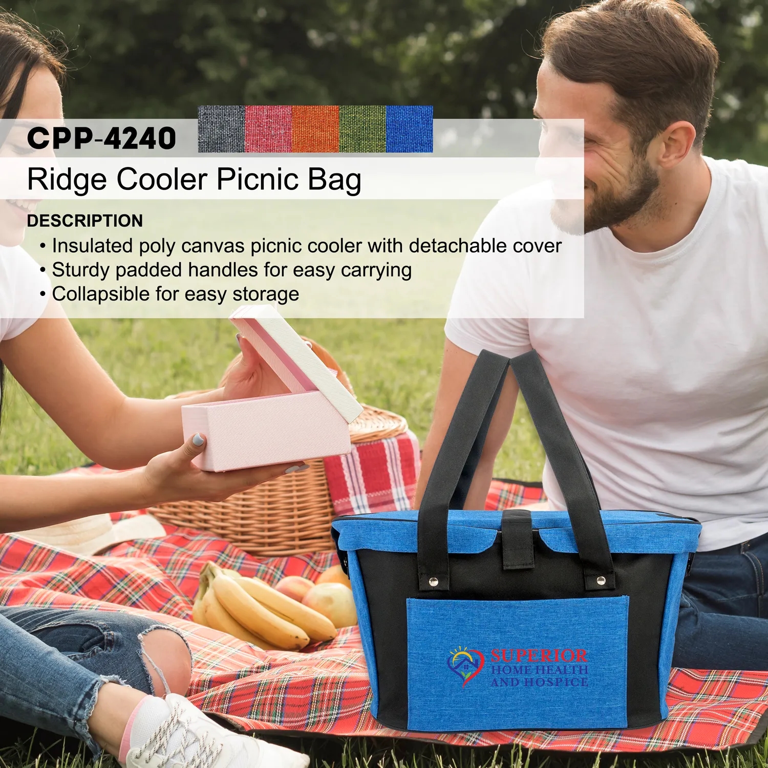 Ridge Cooler Picnic Bag 16