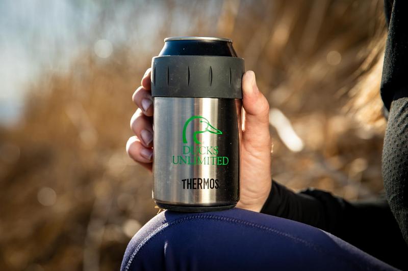 12 oz. Thermos® Double Wall Stainless Steel Can Insulator 6