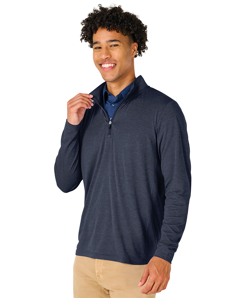 Men's Vista Tri-Blend Quarter Zip 39