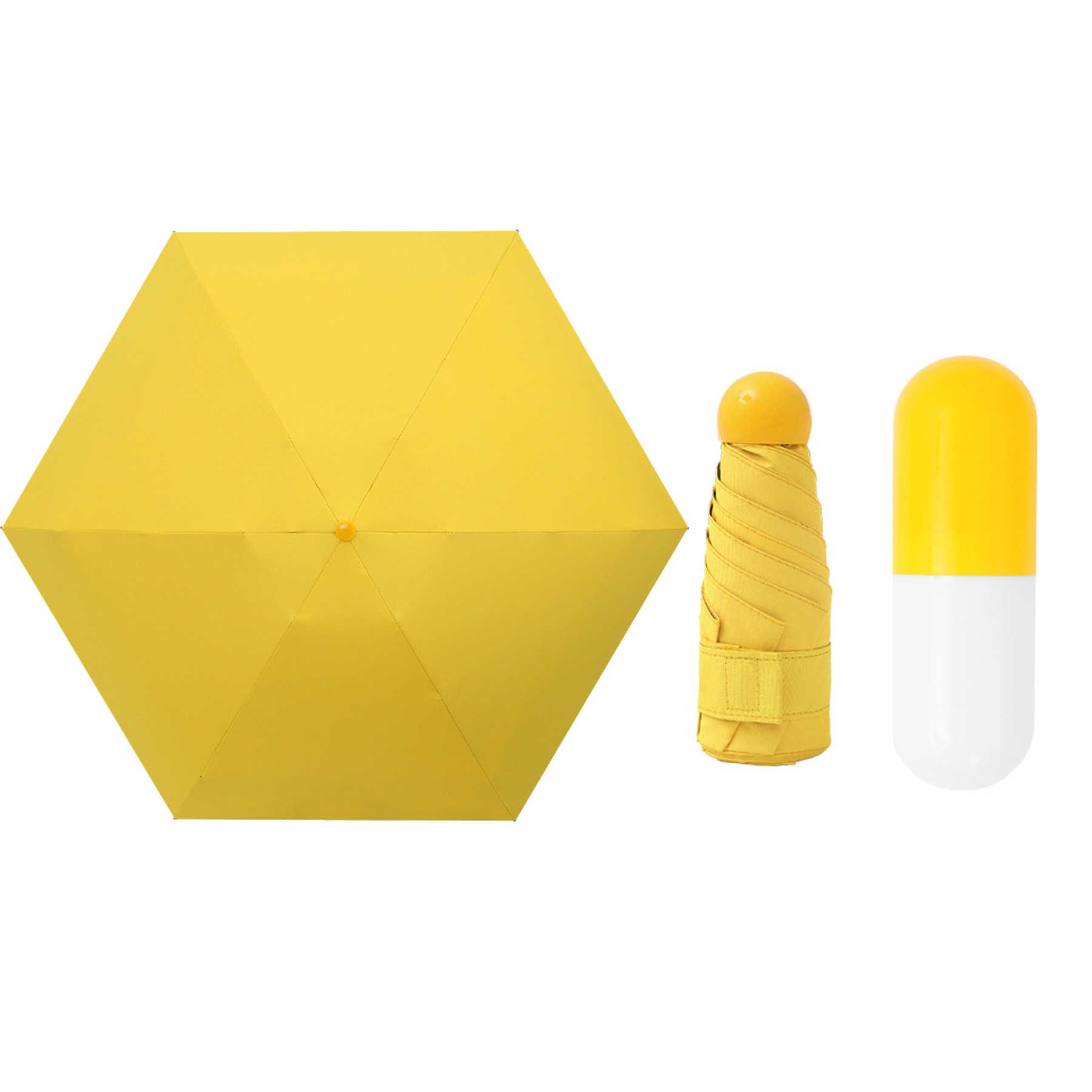 Mini Folding Compact Capsule Umbrella 3