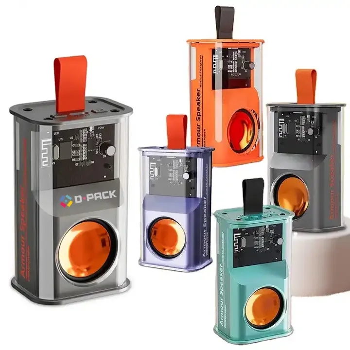 Subwoofer Party Loudspeaker Stereo TWS Armor Speaker 3