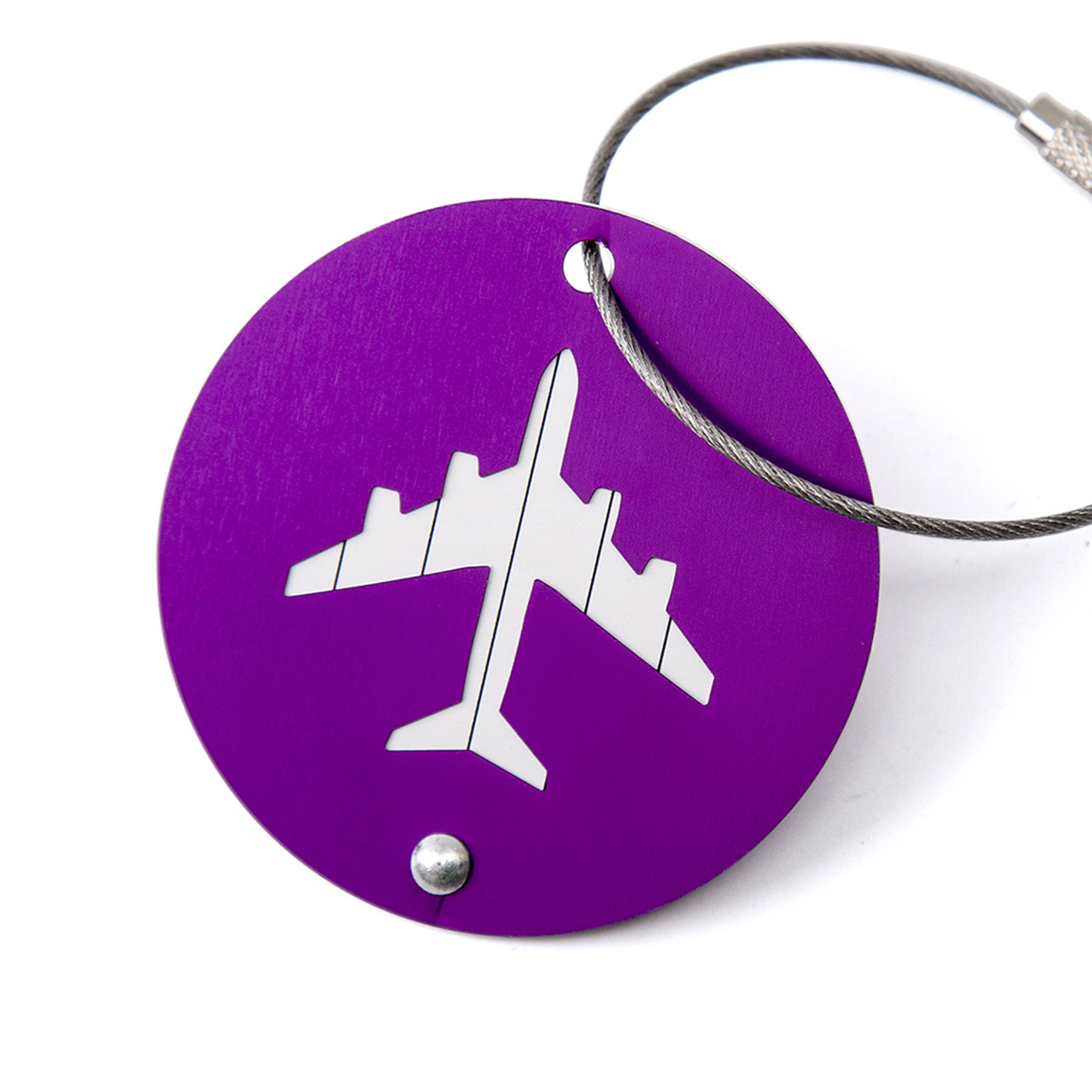 Travel Aluminum Luggage Tags 3