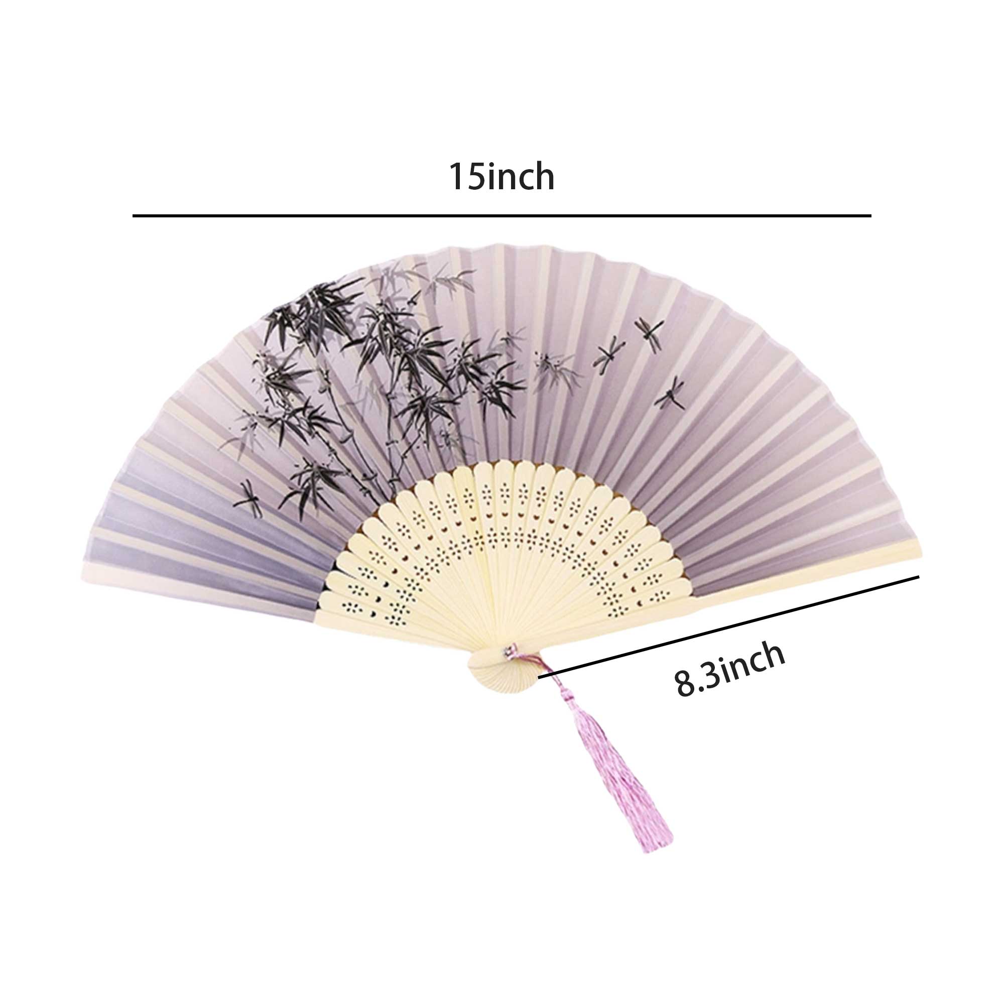 Classical Folding Bamboo Fan 4