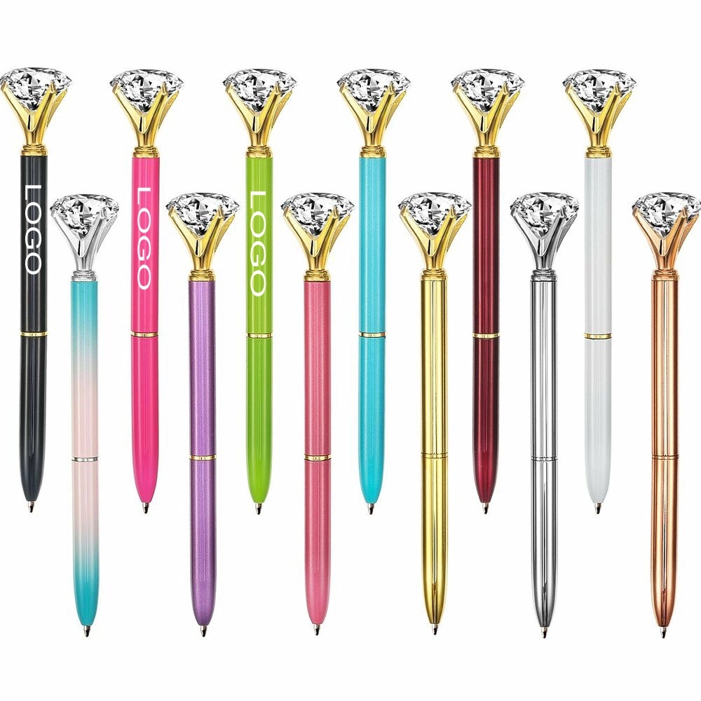 Luxury Big Crystal Diamond Ballpoint Pens 2