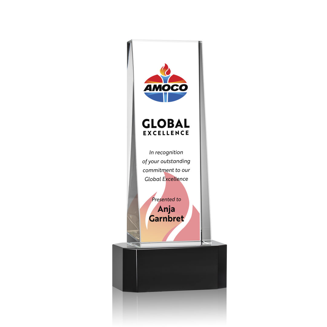 Milnerton VividPrint™ Award on Base - Black 2
