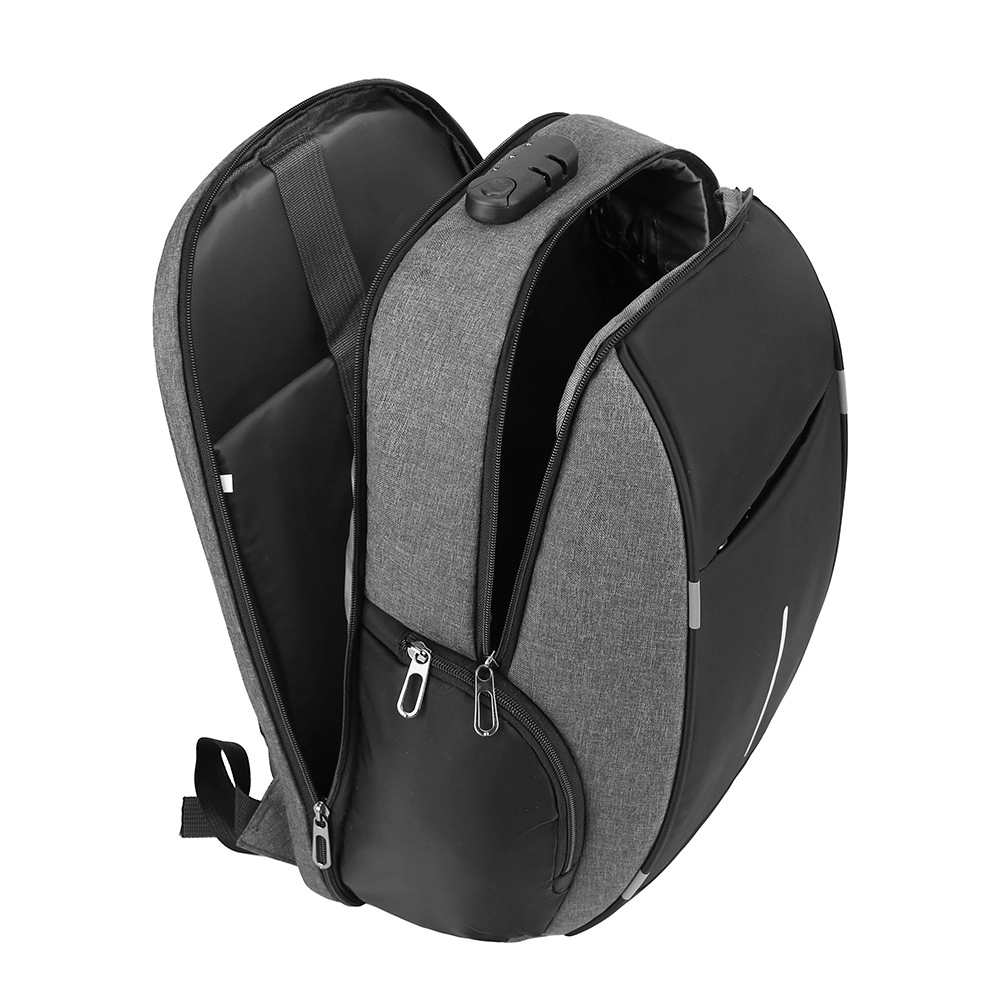 Custom Waterproof Laptop Backpack with USB Charging Port 7