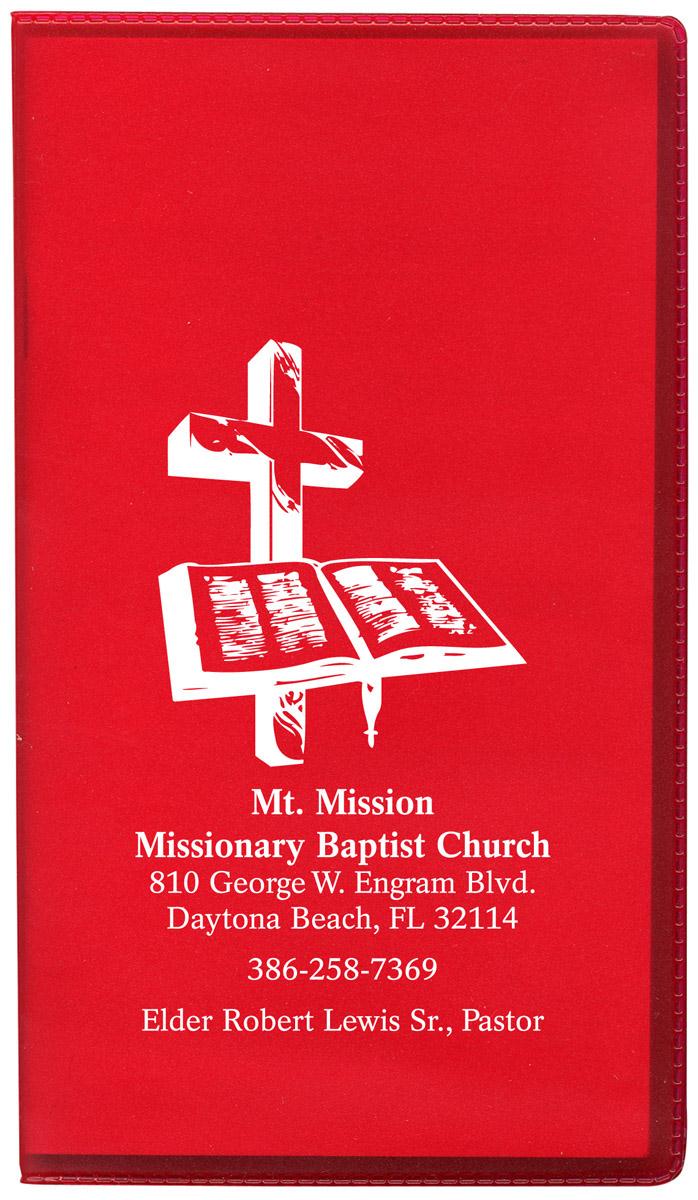 Translucent Vinyl Weekly Pocket Planner 6