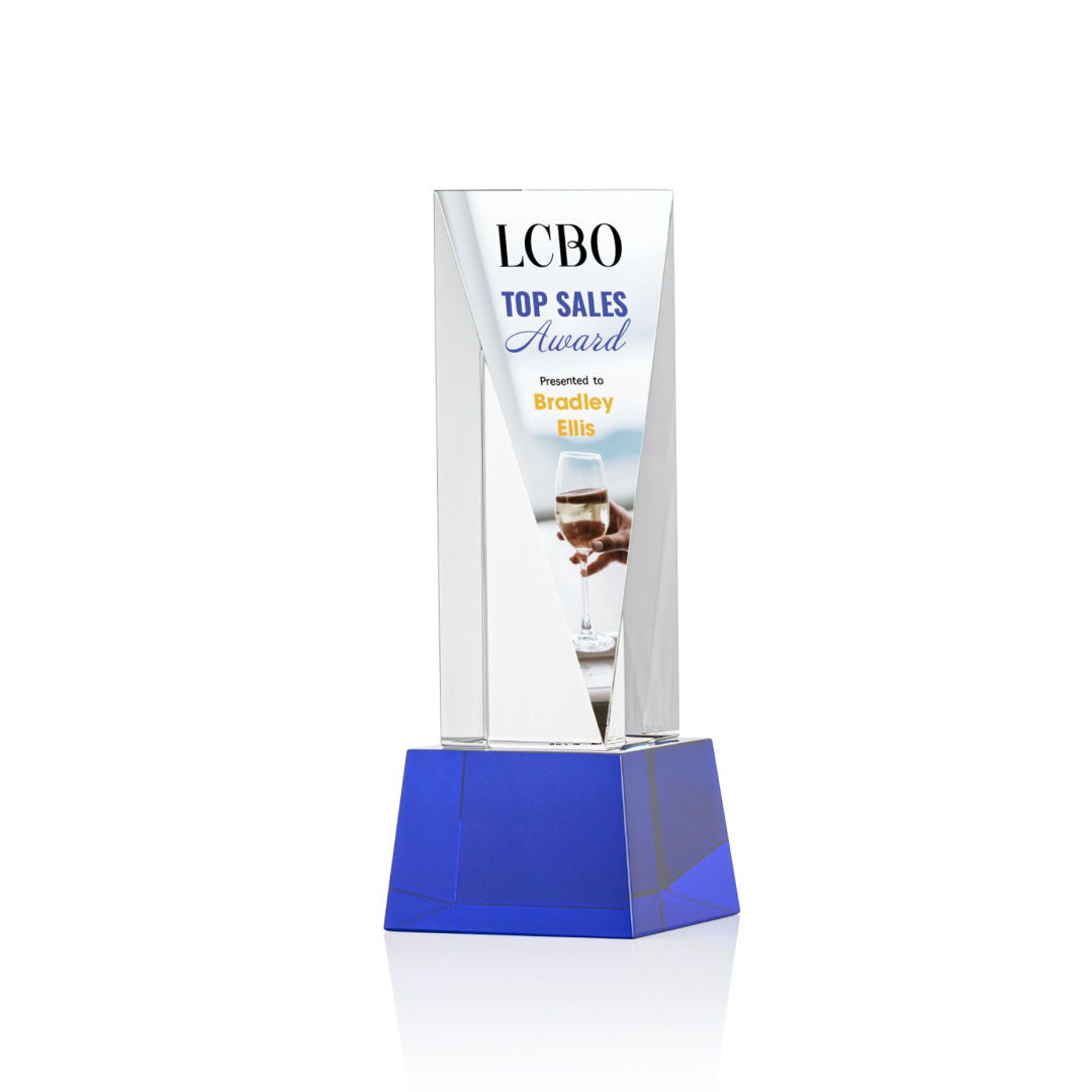 Easton VividPrint™ Award on Base - Blue 15