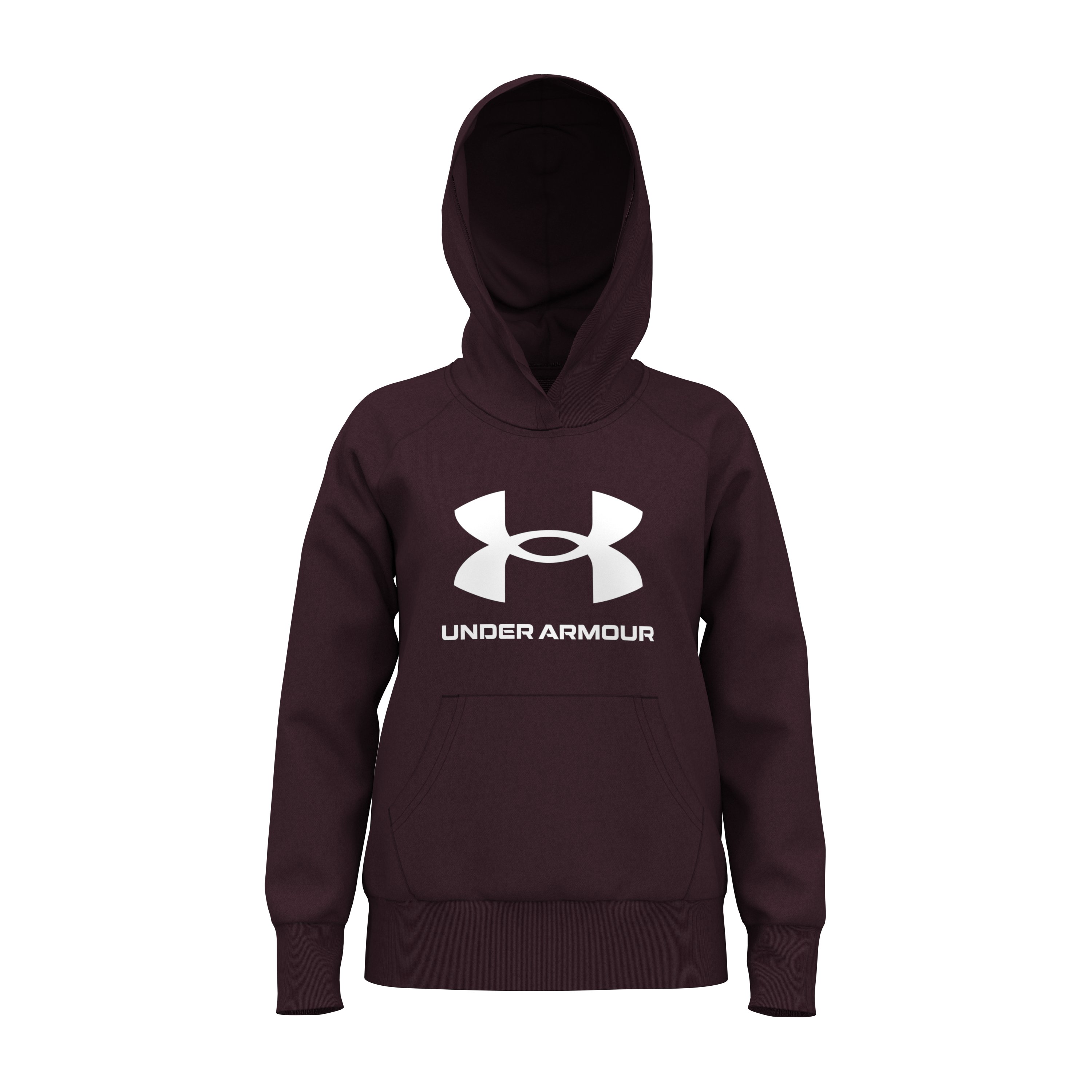 Girls' UA Rival Fleece Big Logo Hoodie  5