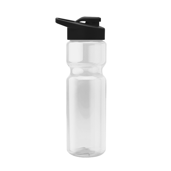 Blazer 28oz Transparent Bike Bottle w/Drink-thru Lid 2513