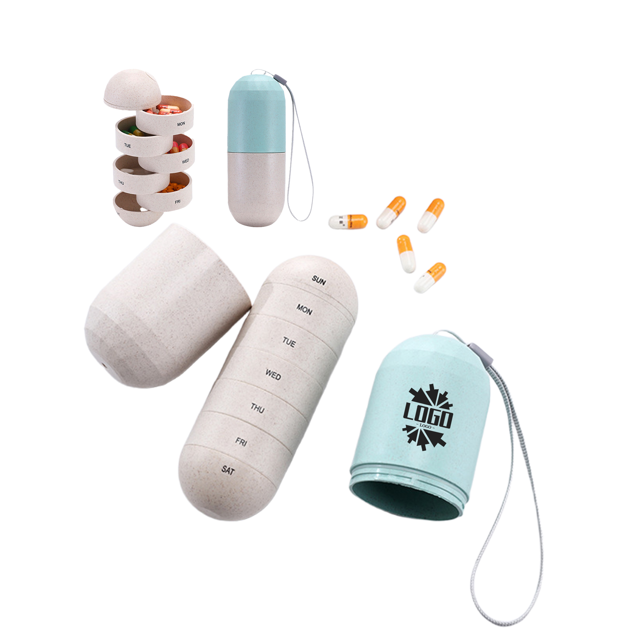 Portable Travel Moisture-proof Medicine Box 2