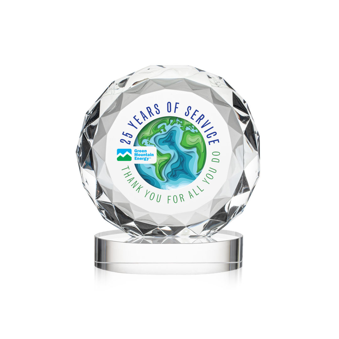 Seville VividPrint™ Award on Alberton Base - Clear 2