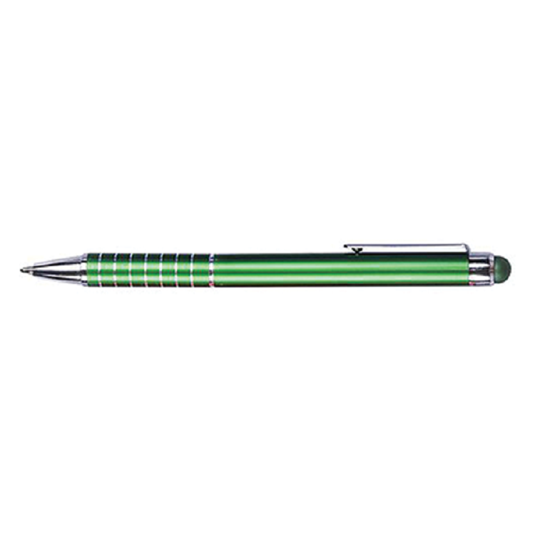 Aluminum Ballpoint Pen W/Color Matching Stylus 14