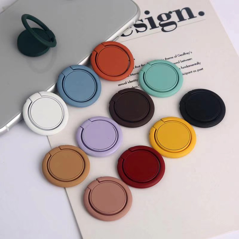 Metal Round Phone Ring Holder 2