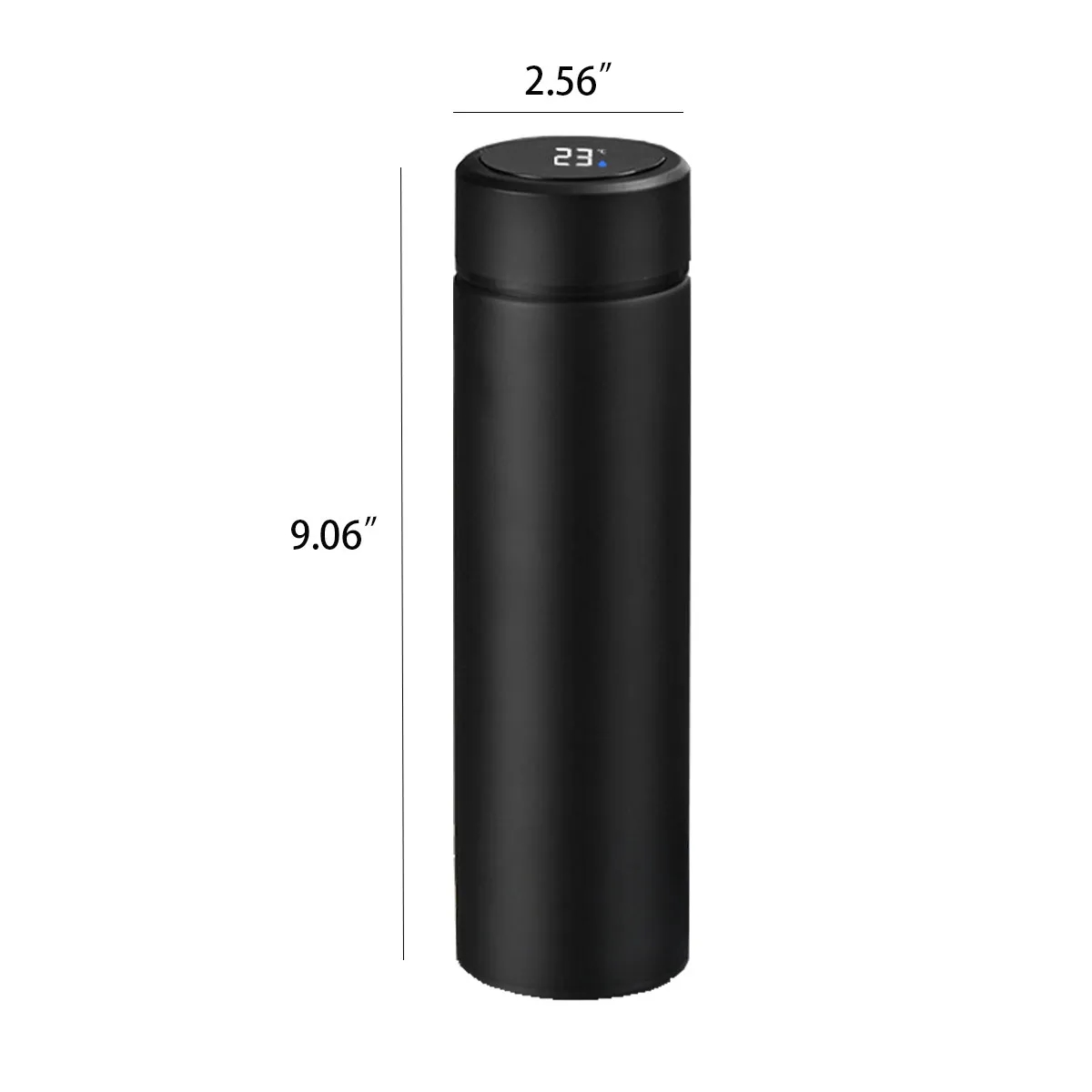 17oz With Temperature Display Travel Mug Water Bottle 7