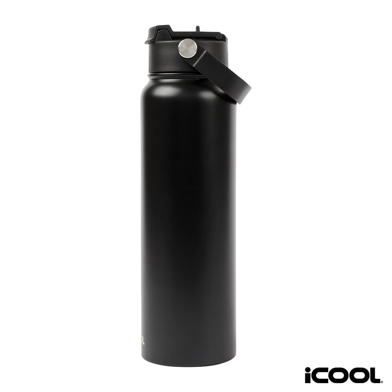 iCOOL® Glenwood 35 oz. Double Wall, Recycled Stainless Steel Water Bottle 69