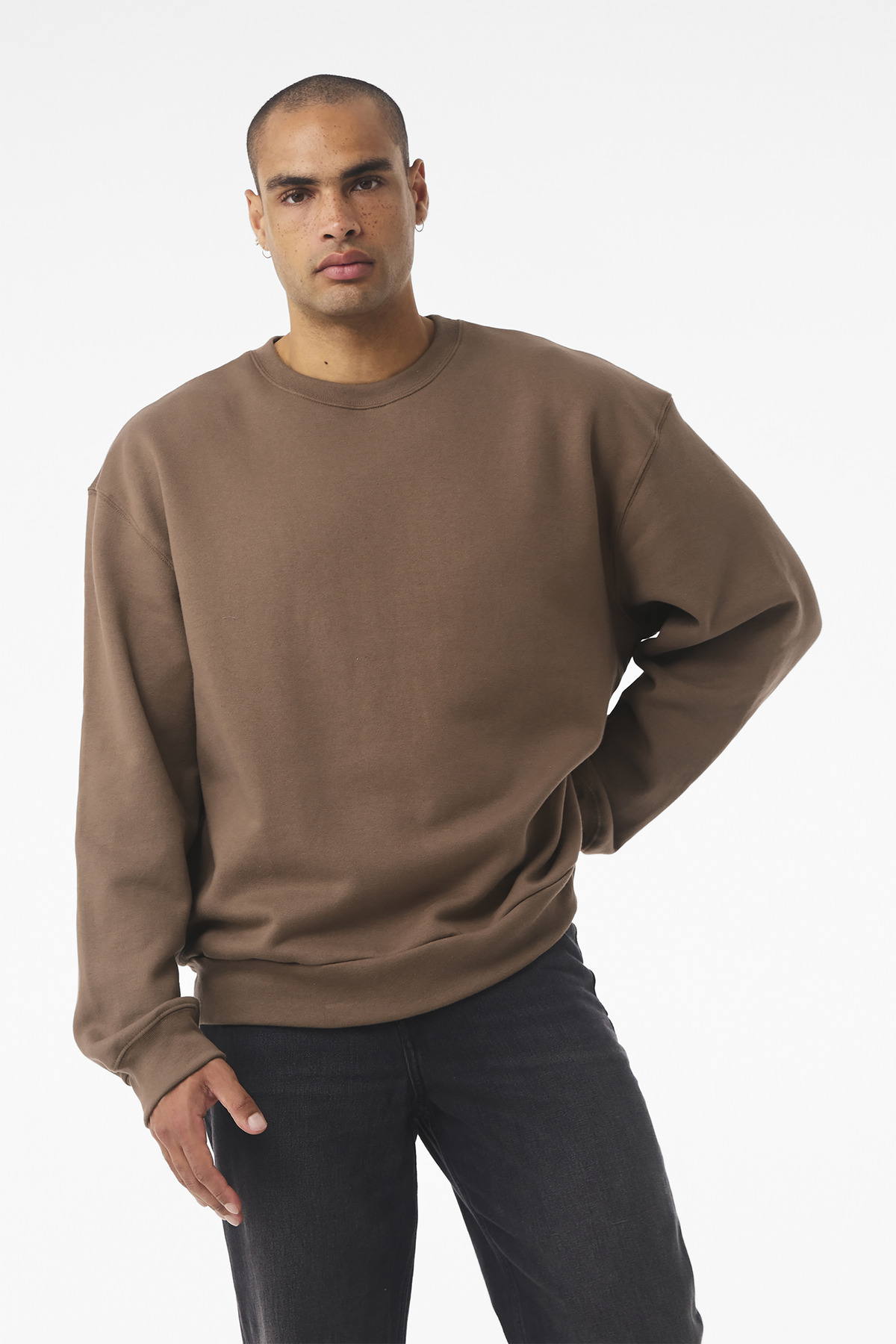 BELLA+CANVAS Unisex 10-Ounce Heavyweight Crewneck Sweatshirt BC4711 2