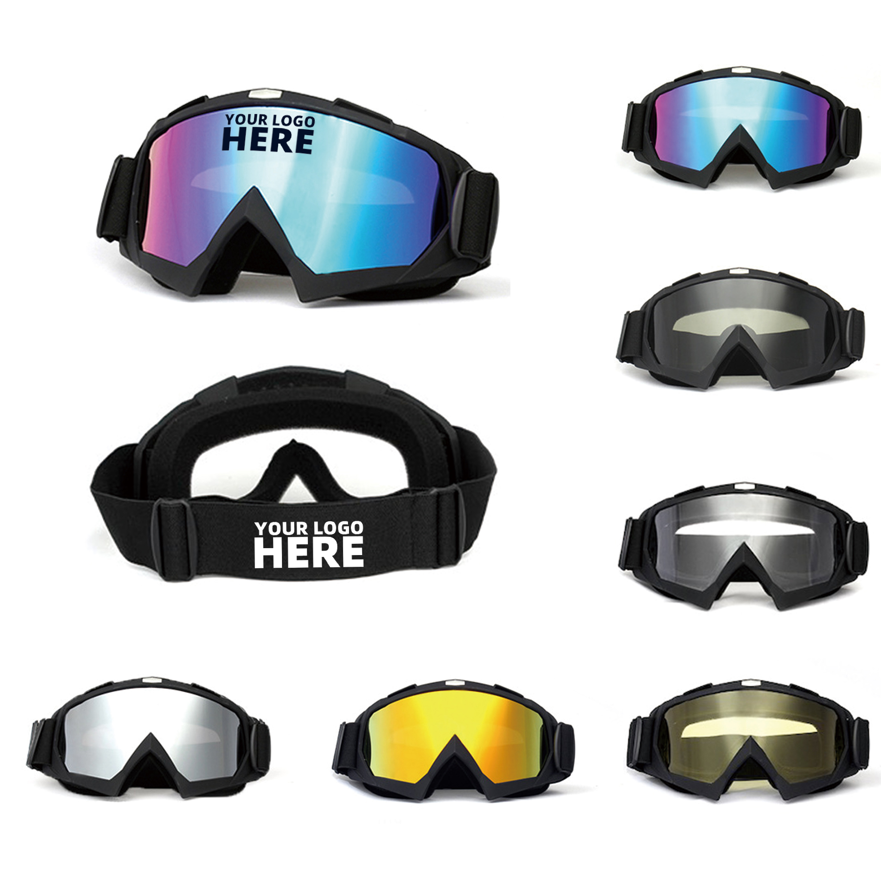 Cycling Cross Country Skiing Windproof Protective Goggles 2