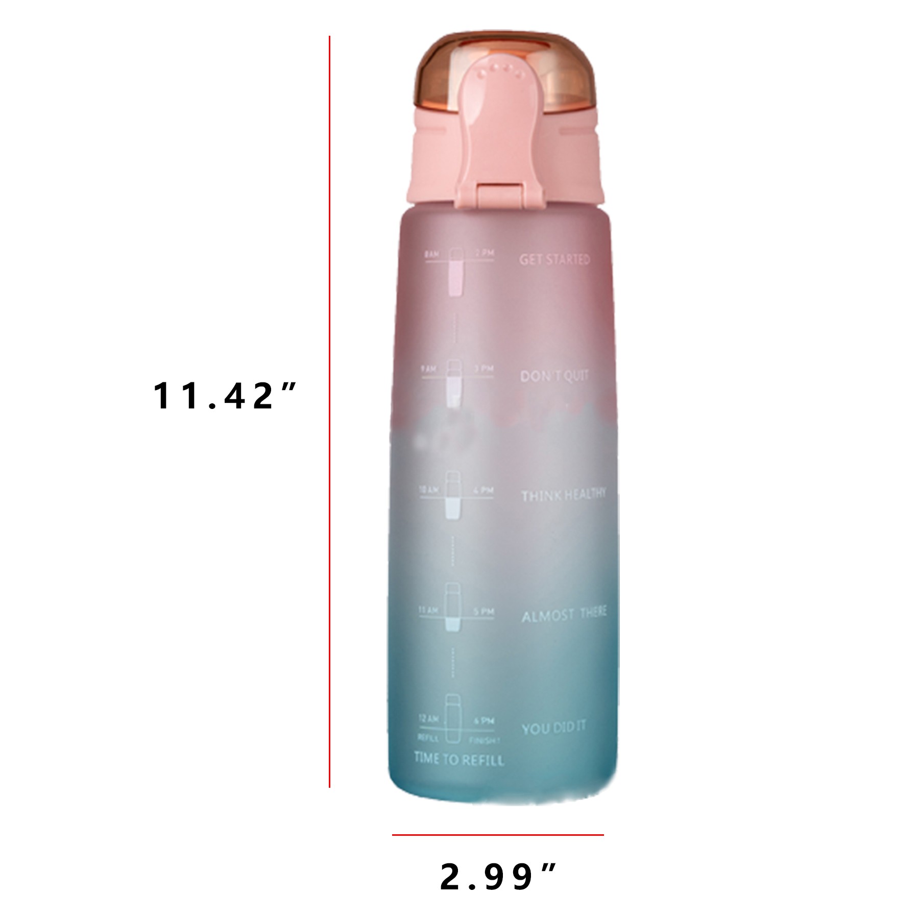 32 Oz. Measurement Drink Bottle 8