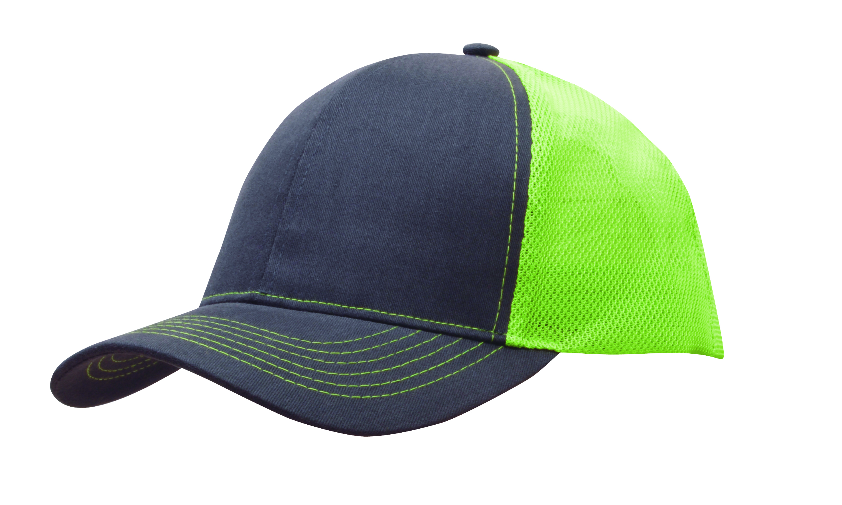 Brushed Cotton with Mesh Back Cap 6