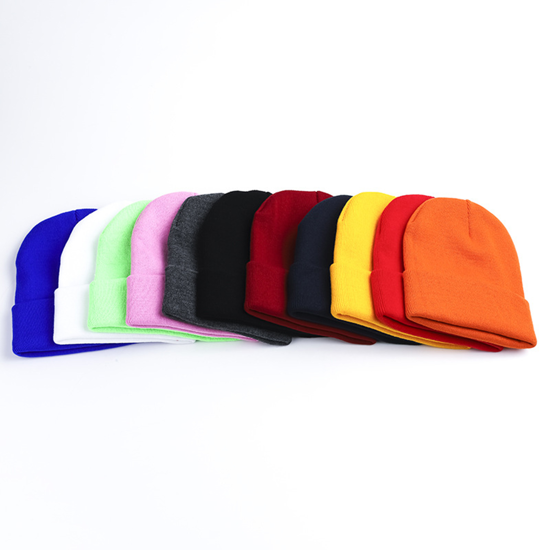 Colorful Warm Knit Beanie 2