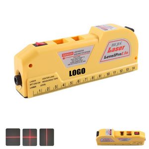 Multi Laser Level Tape Ruler With Triple Positioned Leveling Bubble 5