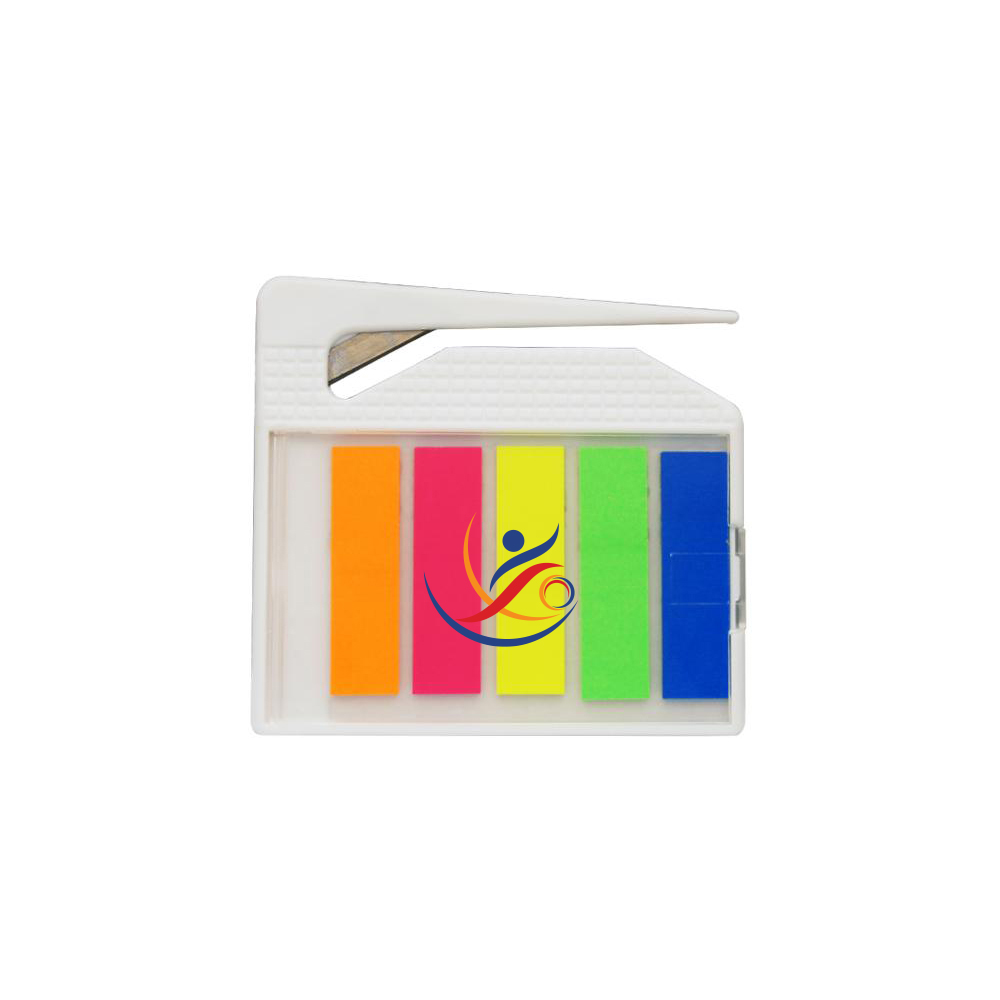 Letter Opener with Adhesive Flags 6