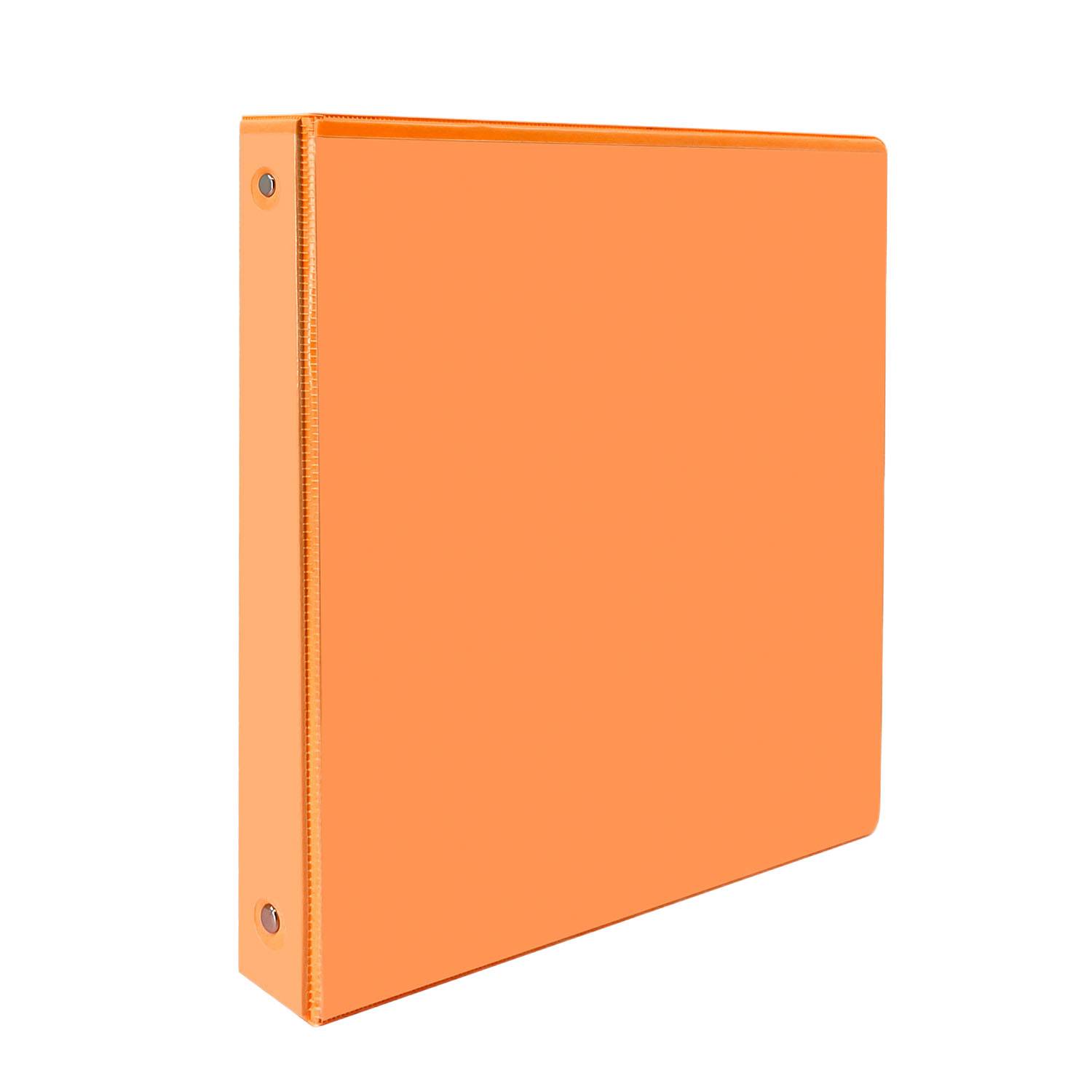 A4 3 Ring Plastic Binder w/ Pockets for Office 10
