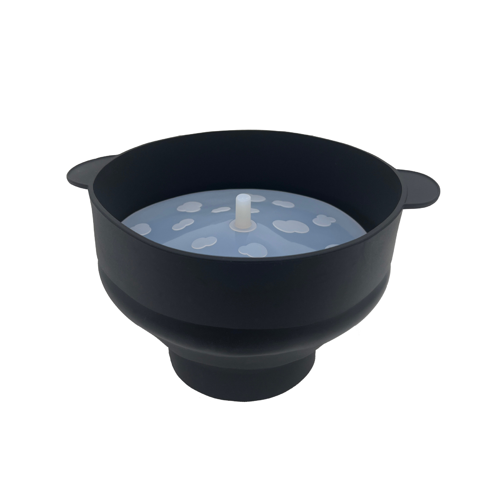 Collapsible Silicone Microwave Popcorn Bowl With Lid 11