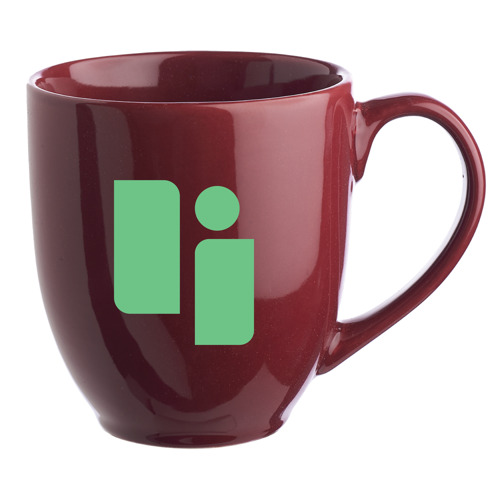 Glossy Bistro Style Ceramic Mug, 16 oz. 7