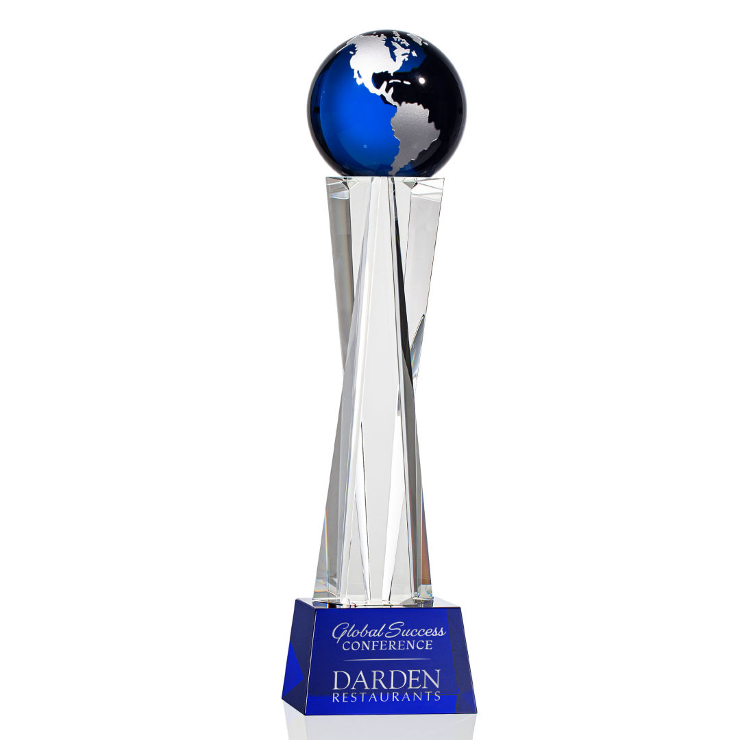 Havant Globe Award - Blue/Silver 4