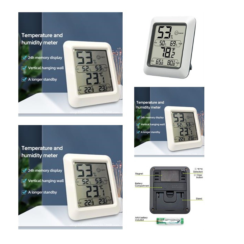 Digital Hygrometer And Thermometer