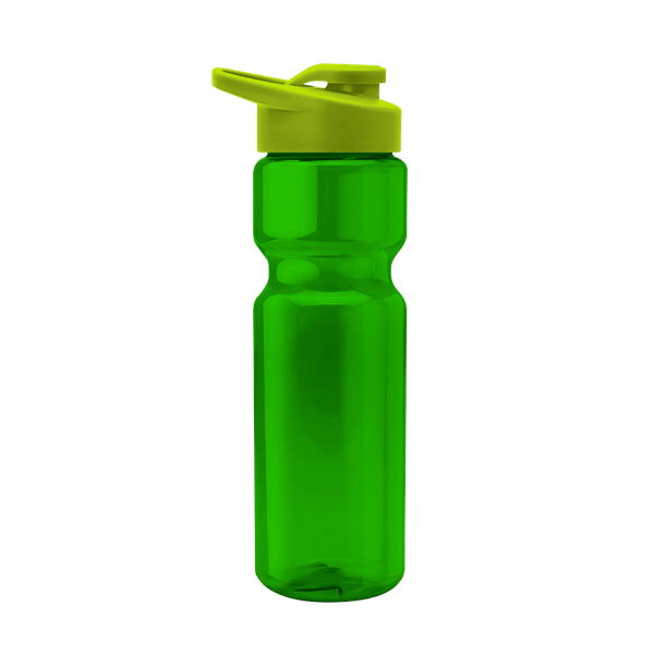Blazer 28oz Transparent Bike Bottle w/Drink-thru Lid 2541