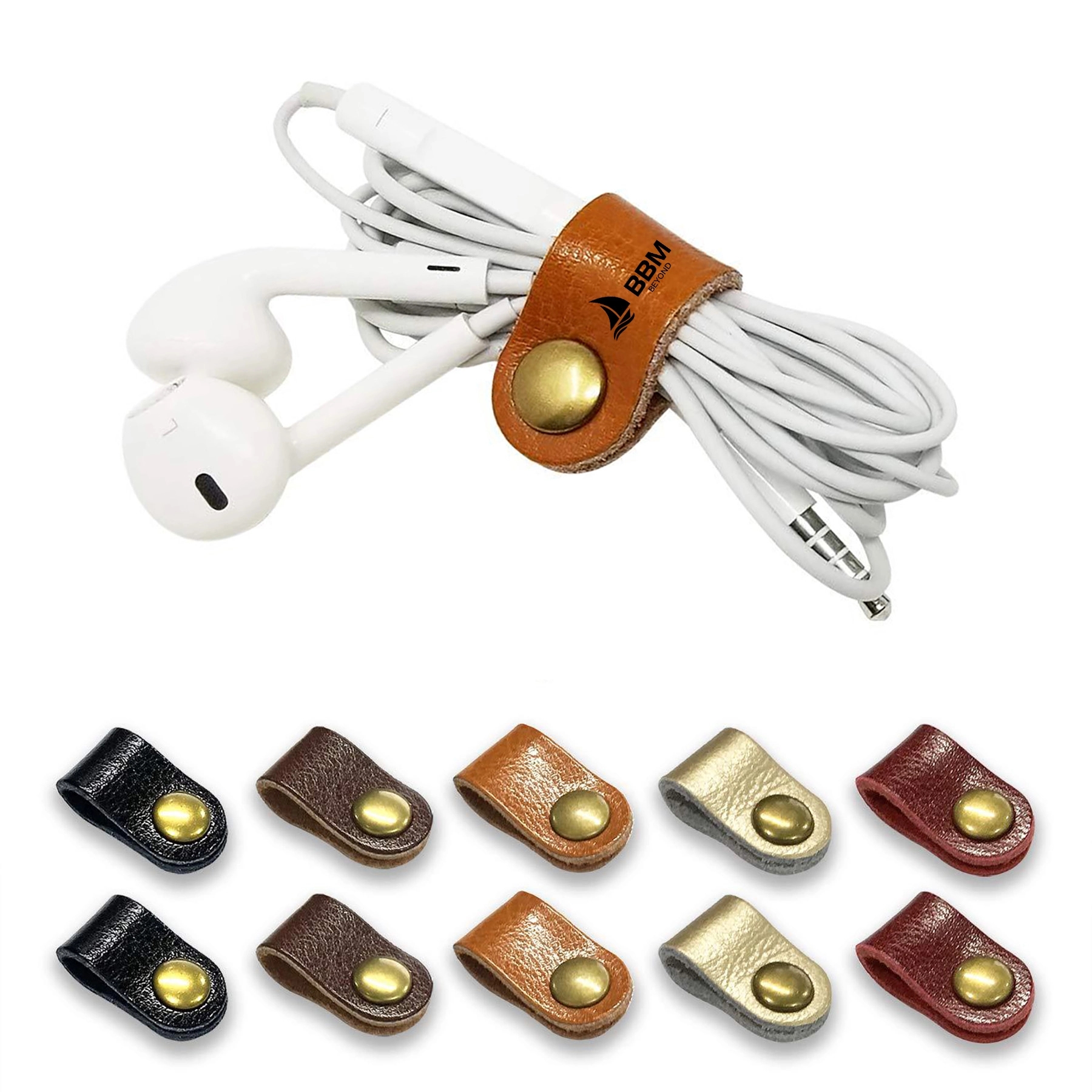 Genuine Leather Cord Organizer 2