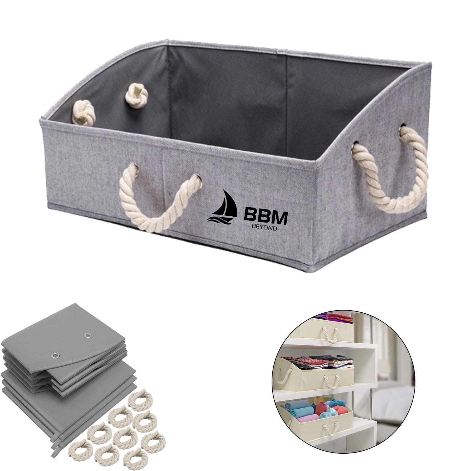 Clothes Sorting Storage Basket 3