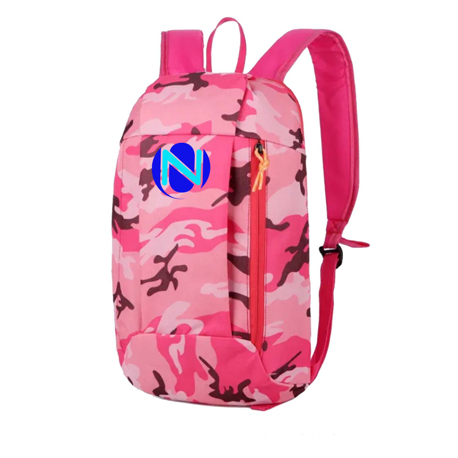 Stock Camo Waterproof Nylon Backpack - 15.8x8.7x4 in 4