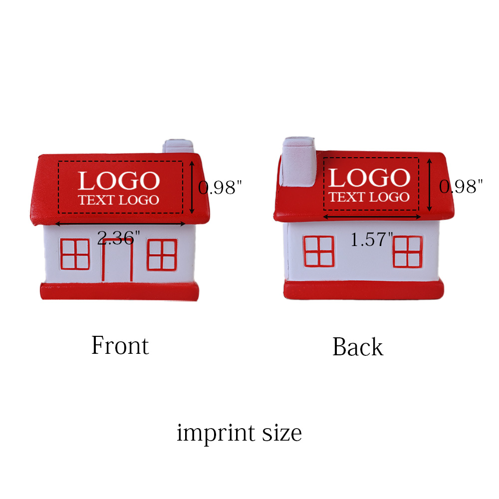House Shaped Stress Ball 2