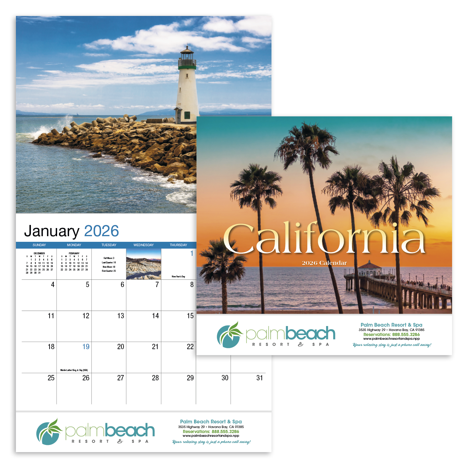 HotLine® Products California Appointment Calendar - Stapled 49