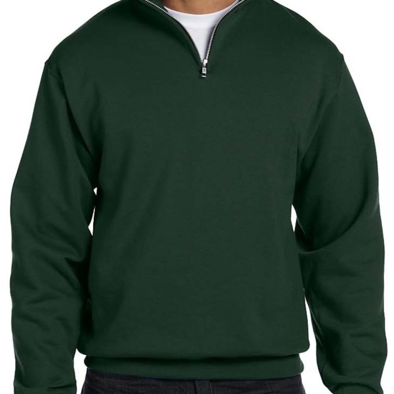Jerzees 8 Oz., 50/50 NuBlend® Quarter-Zip Cadet Collar Sweat 8