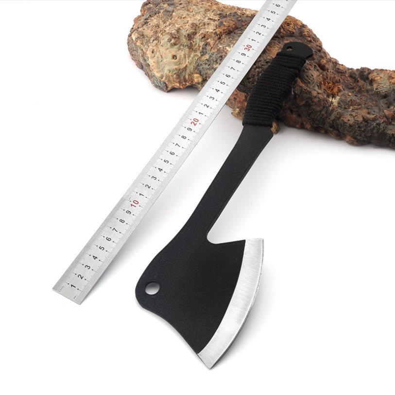 Multipurpose Camping Hatchet with Rope-Wrapped Handle 7