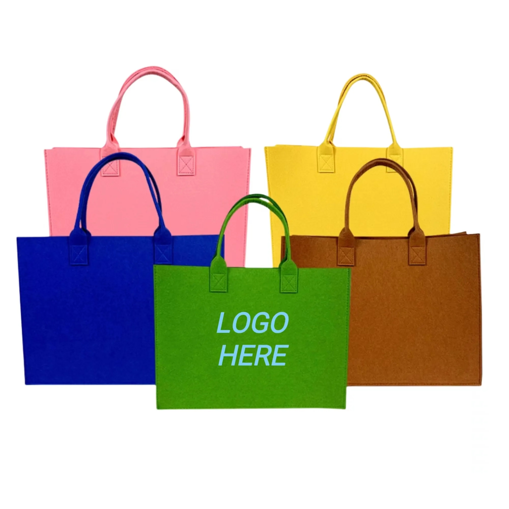 Fashionable Felt Tote Bag 1