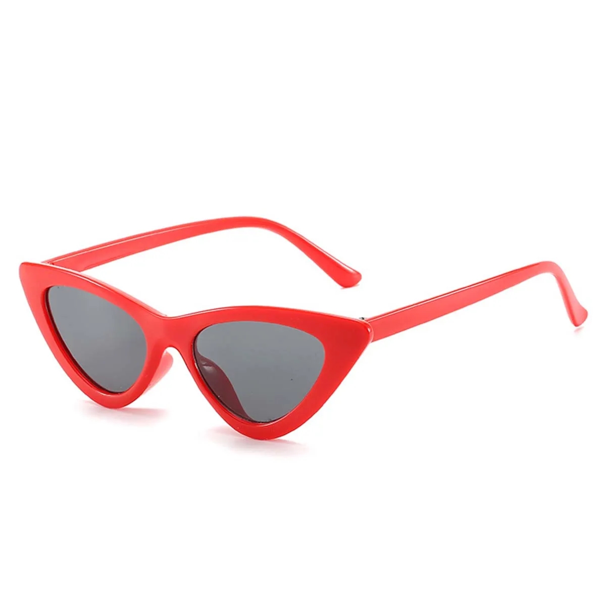Trendy Cat-Eye Sunglasses Women Protected Triangle Shades 7