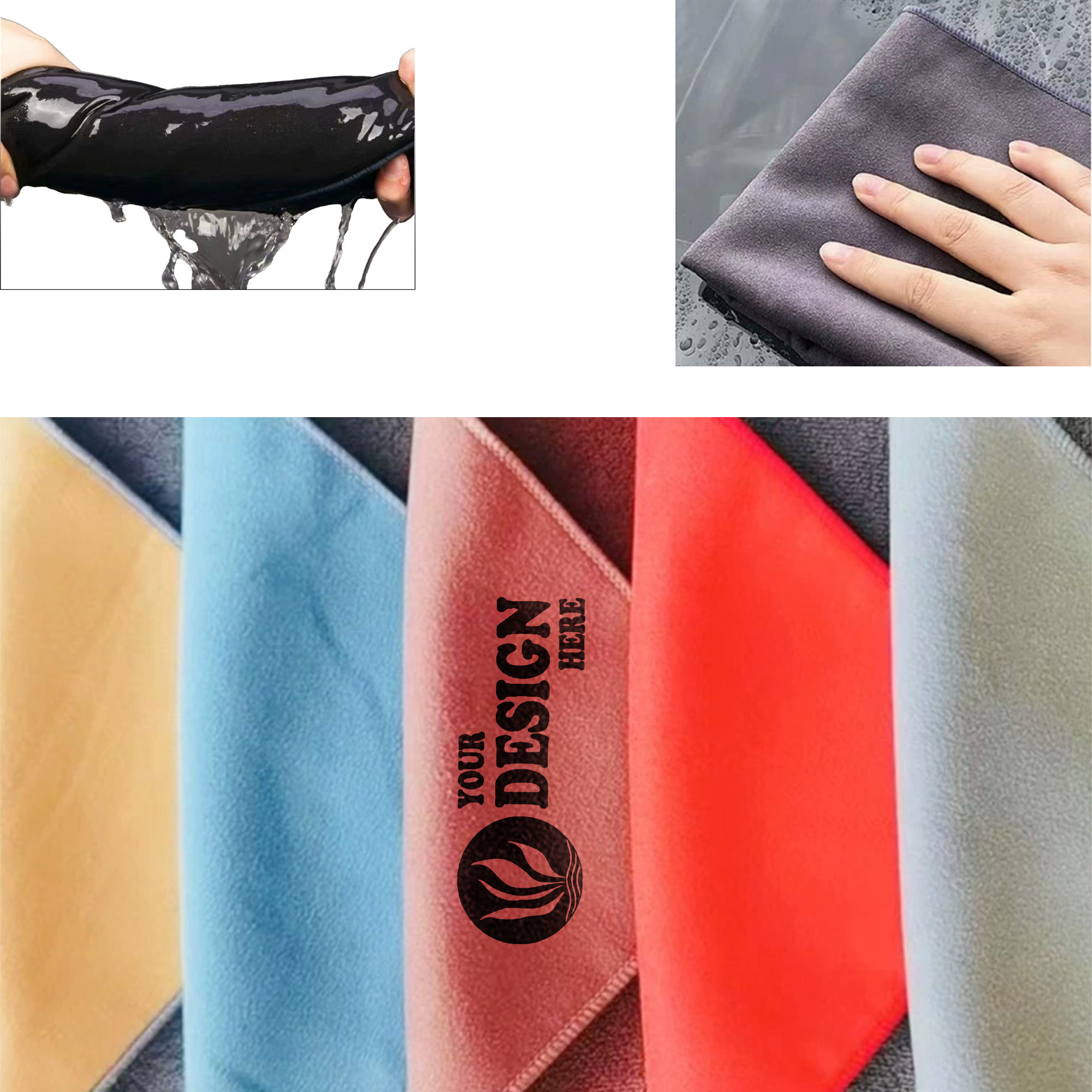 Custom Car Cleaning Towel 2